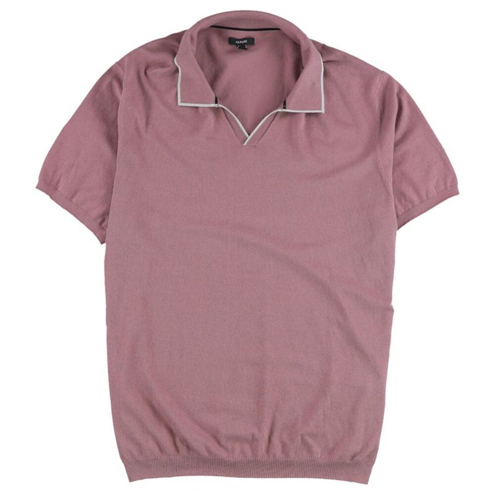 Alfani Mens Open-Collar Polo Sweater, NWT